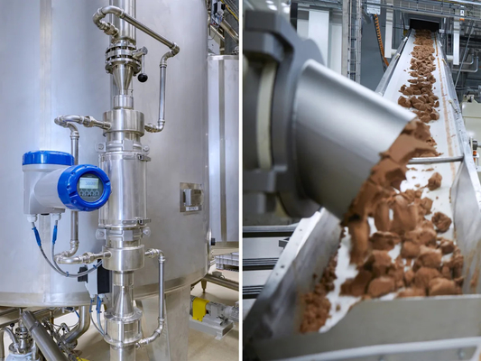 Coriolis débitmètre Krohne OPTIMASS 1400 Dispositifs de mesure du débit de liquide et de gaz Coriolis débitmètre de masse pour le contrôle des processus