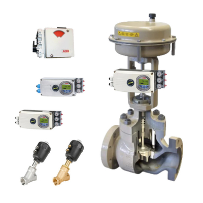 Smooth and Precise 256 I/O Number Pneumatic Control Valves with 220 V Operating Voltage