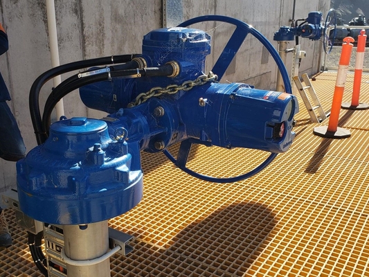 Skid de vannes de régulation de pression chinois personnalisé, actionneur de vanne électrique Limitorque MX QX, prix de vente des vannes de régulation de débit électrique