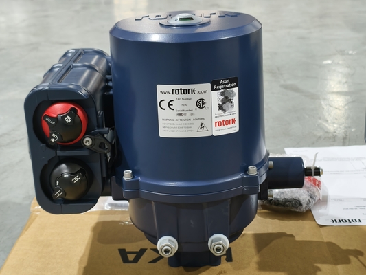 Actionneurs électriques ROTORK ROMpak avec vanne de régulation de marque chinoise vanne trois voies