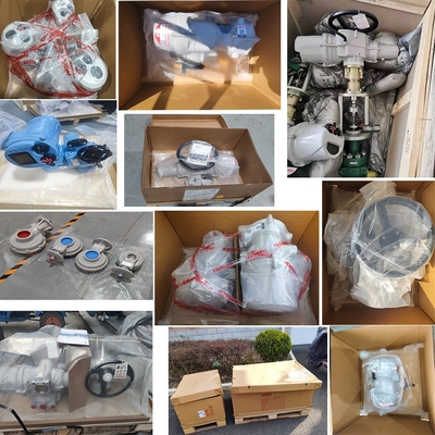 Actionneurs électriques ROTORK ROMpak avec vanne de régulation de marque chinoise vanne trois voies
