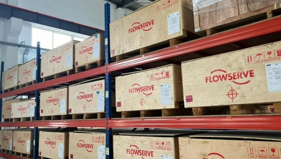 Vannes de régulation d'angle en eau grise chinoises avec positionneur de vanne numérique pneumatique Logix 3200 MD Flowserver USA