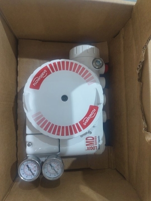 Vannes de régulation d'angle en eau grise chinoises avec positionneur de vanne numérique pneumatique Logix 3200 MD Flowserver USA