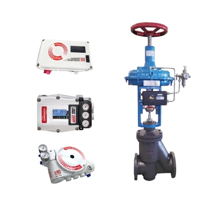 Sélection de produits de contrôle industriel par fluxserve LOGIX 3800 et LOGIX MD Positionneurs DuraValve série Valves contrôle de précision
