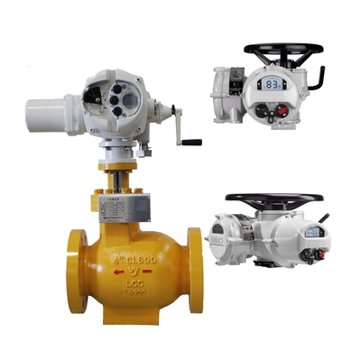 Vanne à flux axial électrique A2000 de WuZhong Instrument, contrôle de haute précision pour l'industrie