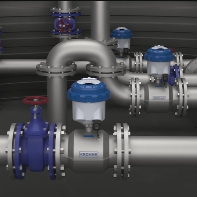 Débitmètre Krohne WATERFLUX 3070 Débitmètre électromagnétique pour le contrôle de l'eau