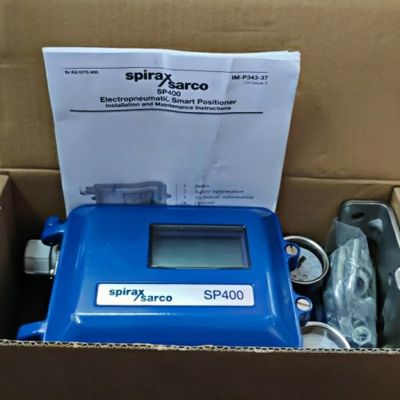 Fournisseur de positionneurs de vannes intelligents électropneumatiques Spirax Sarco SP400