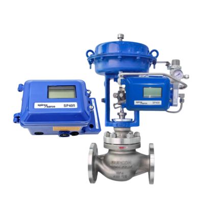 Fournisseur de positionneurs de vannes intelligents électropneumatiques Spirax Sarco SP400