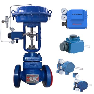 Nouveau et original vanne de régulation pneumatique Spiraxsarco et positionneur Azbil AVP300 et autres pièces de rechange de vannes, fournisseur en stock