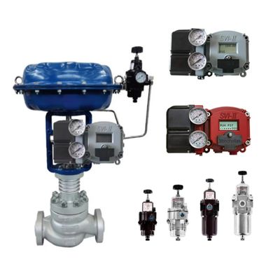Vanne de régulation chinoise avec positionneur intelligent SVI2-21113111 et positionneur de vanne Rotork YTC YT-200 YT-205 YT-220, filtre régulateur