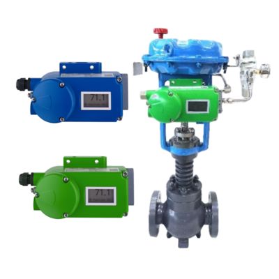 Positionneur de vanne de contrôle avancé avec autodiagnostic et protection IP66 pour un contrôle précis de la pression d'alimentation