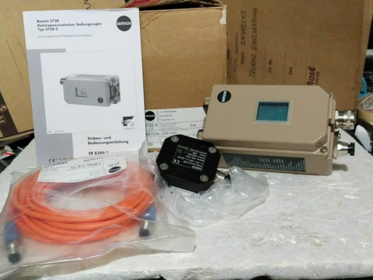 Sanson 3730 Positionneur de soupape électropneumatique 3 voies soupape de commande pneumatique