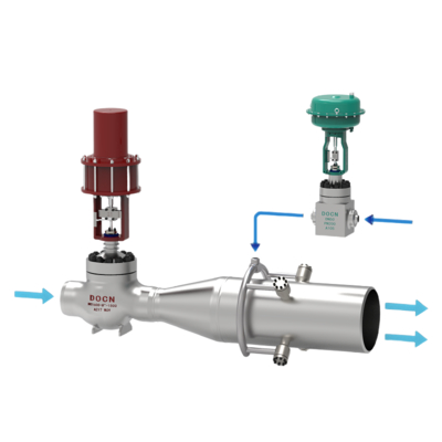 Module de station de détente de gaz naturel PRV - Désurchauffage de vapeur et vanne de détente personnalisée