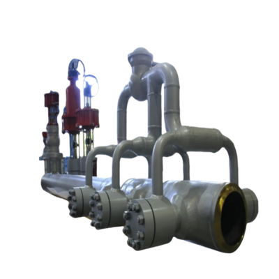 Module de station de détente de gaz naturel PRV - Désurchauffage de vapeur et vanne de détente personnalisée