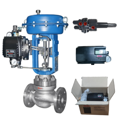 Nouvelles soupapes et positionneurs à billes pneumatiques Tessin Smart Valve et Fisher 377 Trip Valve fournisseur de stock