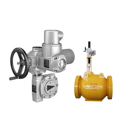 Valve d'écoulement axiale en acier inoxydable électrique personnalisée