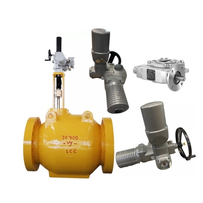 Valve de contrôle de débit axiale électrique AUMA GS personnalisée boîtes de vitesses à virage de pièces SAEx Série Multi-Turn Valve Actuators