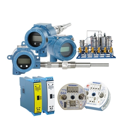 Emerson Rosemount 644 DIN Transmetteur de température de rail HART Pour la pétrochimie