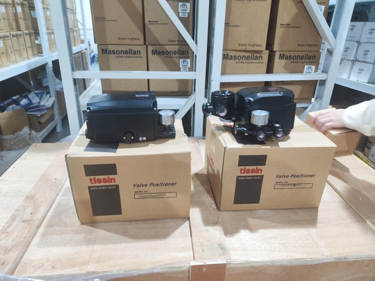Vannes à boisseau sphérique pneumatiques avec positionneur intelligent Tissin TS800/TS805 série d'origine coréenne et filtre-régulateur SMC AW20
