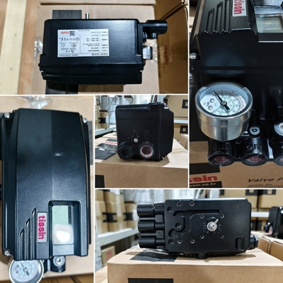 Vannes à boisseau sphérique pneumatiques avec positionneur intelligent Tissin TS800/TS805 série d'origine coréenne et filtre-régulateur SMC AW20