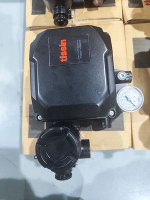 Soupape de commande électrique avec les positionneurs de valve de Tissin de série futée du positionneur TS600 et la vanne électromagnétique pneumatiques d'Asco
