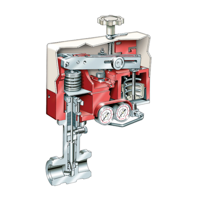 Positionneur de vanne intelligente SVI1000 pour le contrôle de la pression Masoneilan 28000 Varipak, vanne de contrôle de micro-débit anti-cavitation