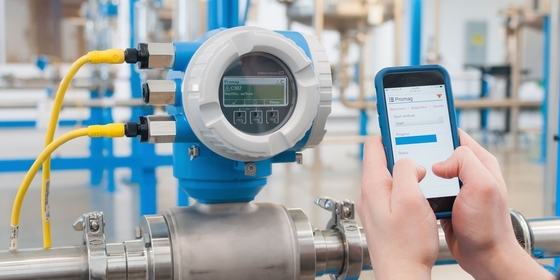 Endress Hauser Nouveau E + H Proline Prowirl F 200 7F2B 7F2C Le débitmètre de vortex