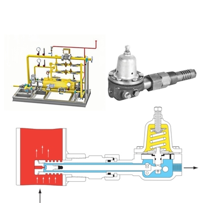 Détendeurs réducteurs de pression Fisher 1305 1305C 1305D haute pression pour propane et air, pour montage sur skid