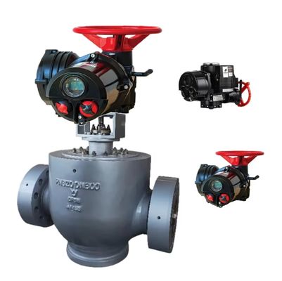 Valve de commande électrique Peckmony PWMON pour le traitement de l'eau et le pétrole et le gaz