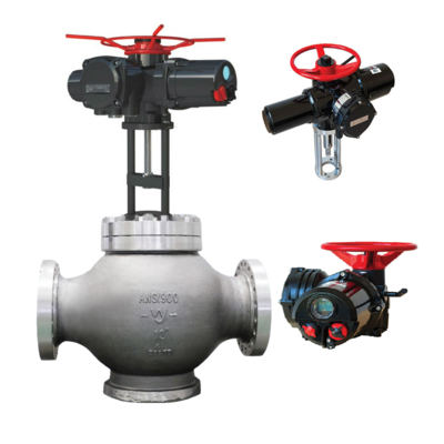 Valve de commande électrique Peckmony PWMON pour le traitement de l'eau et le pétrole et le gaz