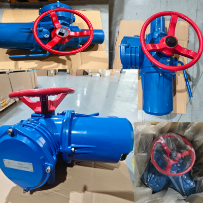 Valve de commande électrique Peckmony PWMON pour le traitement de l'eau et le pétrole et le gaz