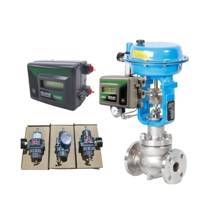 Positionneur de vanne HART Fisher DVC2000 avec régulateur de pression 67DFR