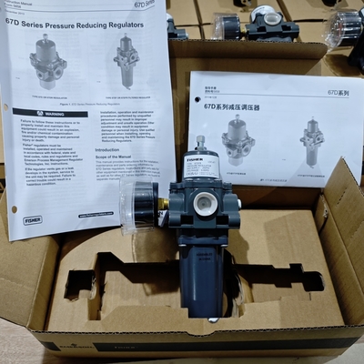 Positionneur de vanne HART Fisher DVC2000 avec régulateur de pression 67DFR