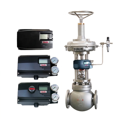 Fournisseur de stock Tissin TS800 TS805 Positionneur de vanne intelligent Smart 4-20mA Contrôle Pneumatique Vanne de contrôle personnalisée