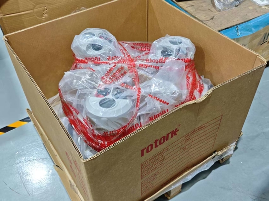 Ventilateur de régulation de débit à haute température à pression de la Chine personnalisé avec actionneur électrique Rotork IQ2 IQ3 IQT IQTM