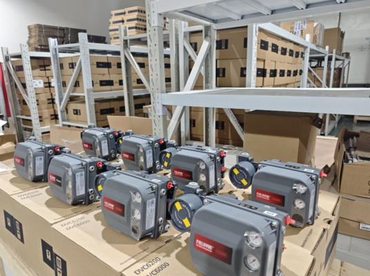 Le régulateur numérique de positionnement de soupape DVC6200 SIS d'origine Emerson Fisher et la soupape solénoïde ASCO de Topworx Limited Switch