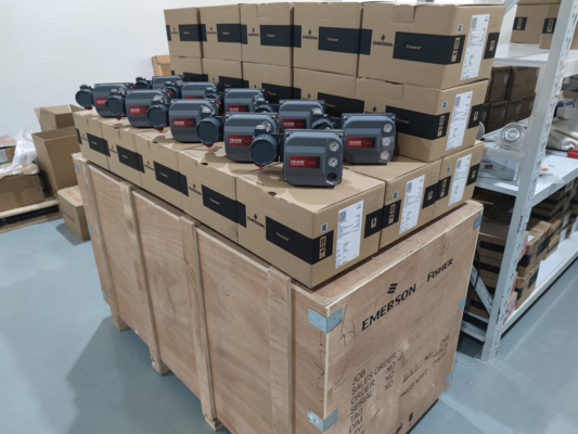 Positionneur Fisher DVC6200 DVC6200PD à action simple ou double avec soupape de commande chinoise haute précision pour le contrôle de processus