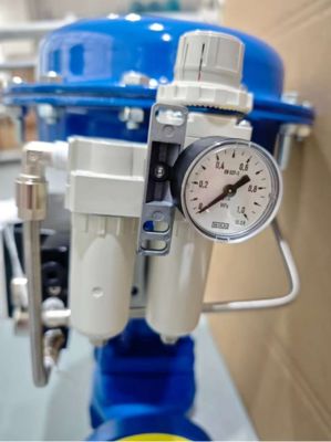 Valve de commande pneumatique IP66 2,5 DN pour les actionneurs linéaires