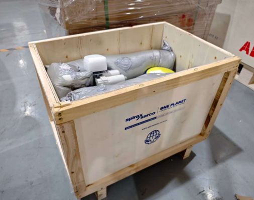 Valve de commande pneumatique IP66 2,5 DN pour les actionneurs linéaires