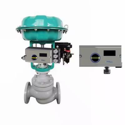 Vanne de régulation pneumatique avec indice de protection IP66 pour actionneur linéaire