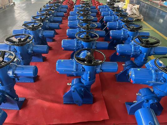 Actuateur électrique Peckwomy avec protocole HART 30 ‰ 3000 Nm de couple