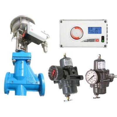 Positionneur Flowserve Logix 3800 avec vanne chinoise : contrôle de précision pour les applications industrielles