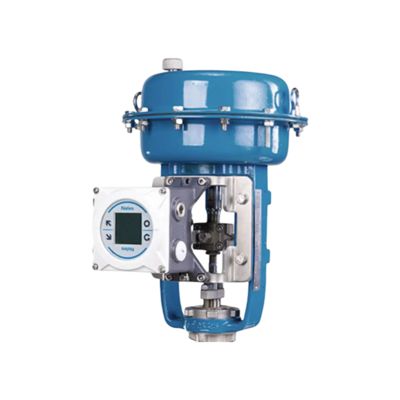 Actionneur pneumatique à diaphragme de la série VD Valmet Neles avec positionneur NDX