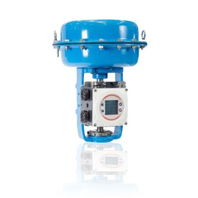 Actionneur pneumatique à diaphragme de la série VD Valmet Neles avec positionneur NDX