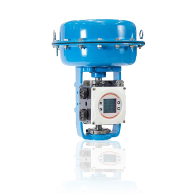 Actuateur de diaphragme pneumatique de la série Valmet VD avec contrôleur NDX