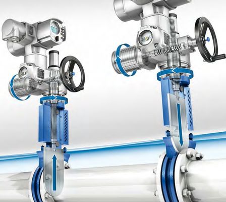 Actionneur de vanne électrique AUMA SA+GS avec réducteur 34-13500Nm de couple