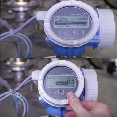 Transmetteur de niveau radar Endress Hauser FMR56 pour solides en vrac