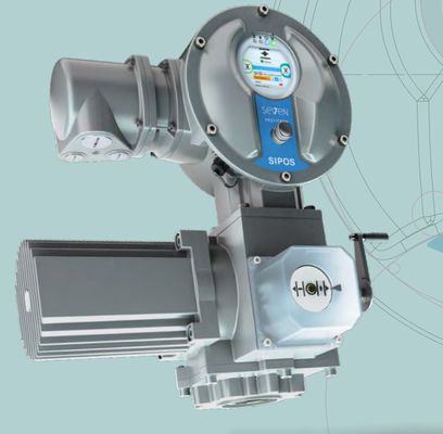Actionneur de vanne électrique SIPOS Seven 7 antidéflagrant pour les services des eaux