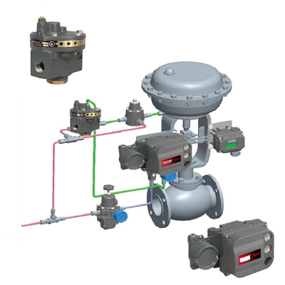 Amplificateurs de volume série Fisher 2625 avec raccords 3/4 NPT certifiés CCC