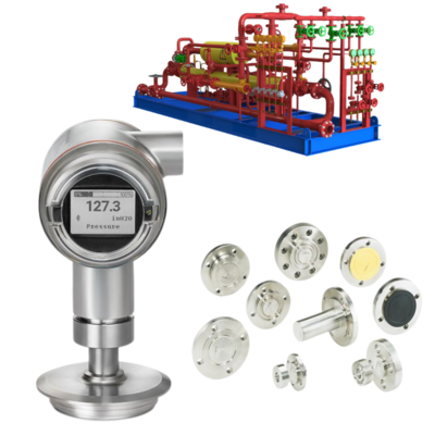 Transmetteur de pression Rosemount 3051HT avec rapport de gamme 150:1 pour haute température